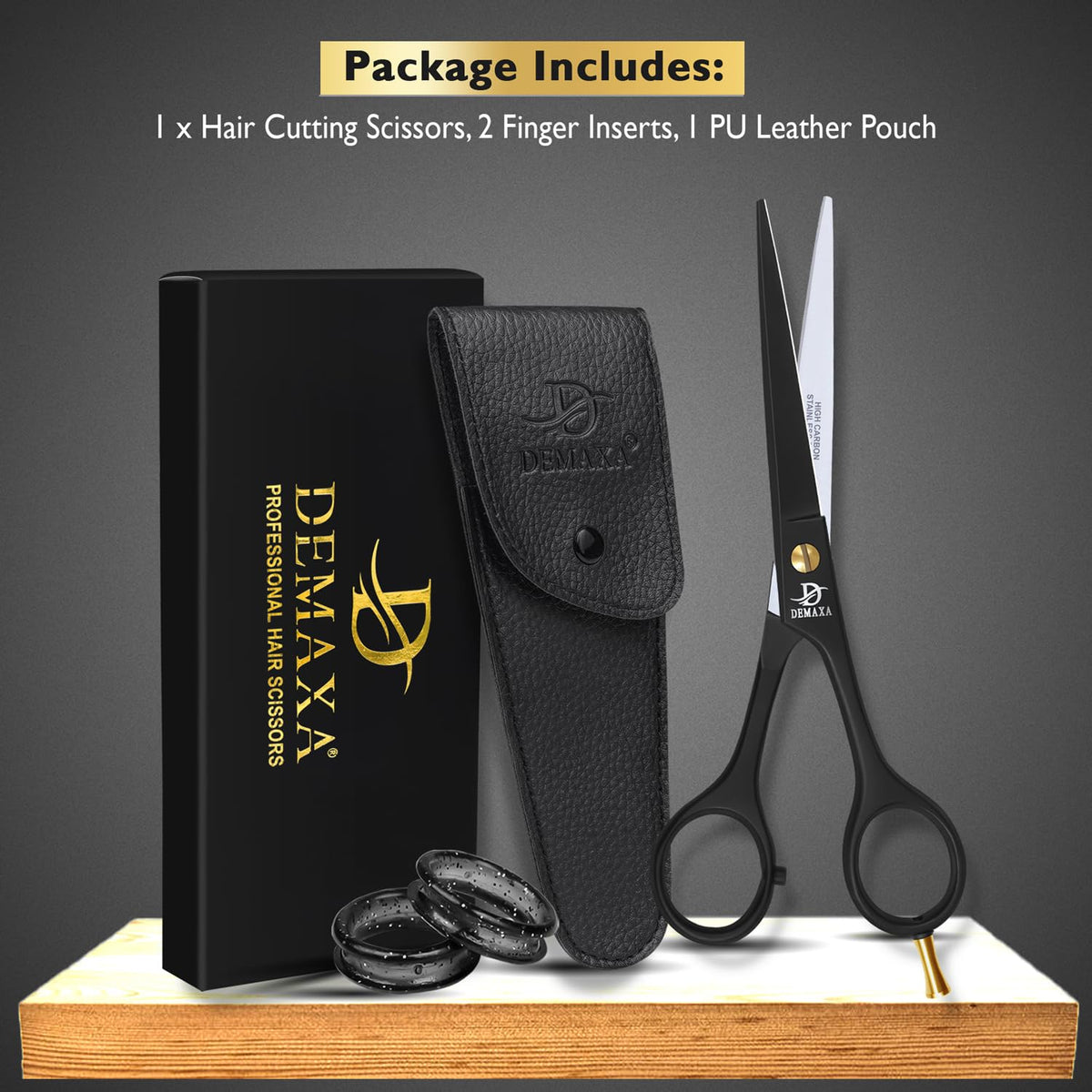DEMAXA detachable finger rest and ring demonstrating customizable comfort