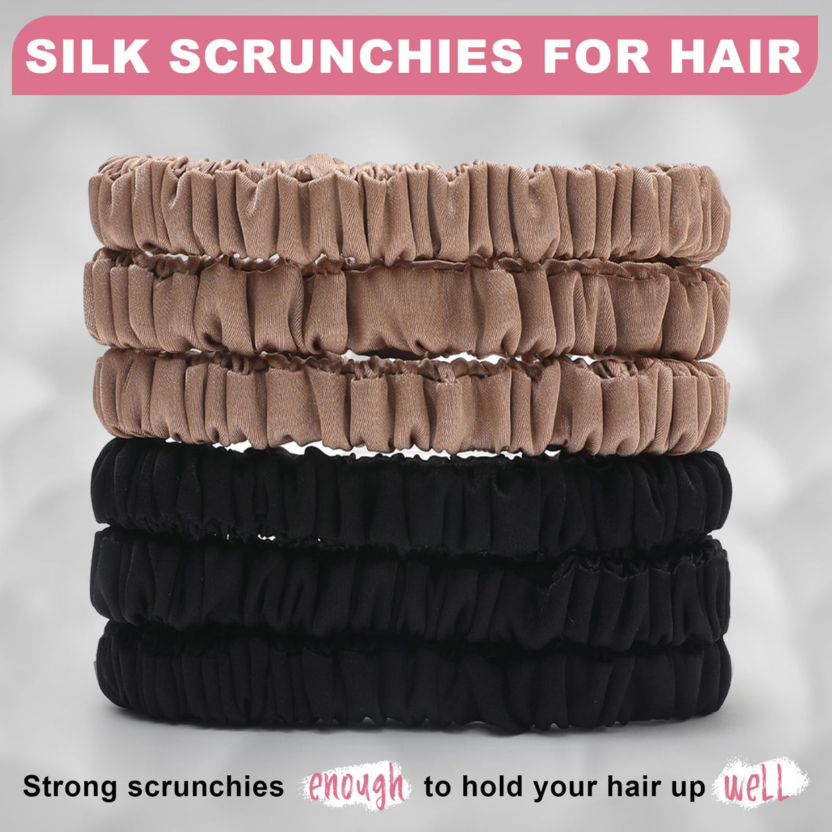 DEMAZALO close-up mulberry silk texture highlighting smooth fabric that reduces hair friction