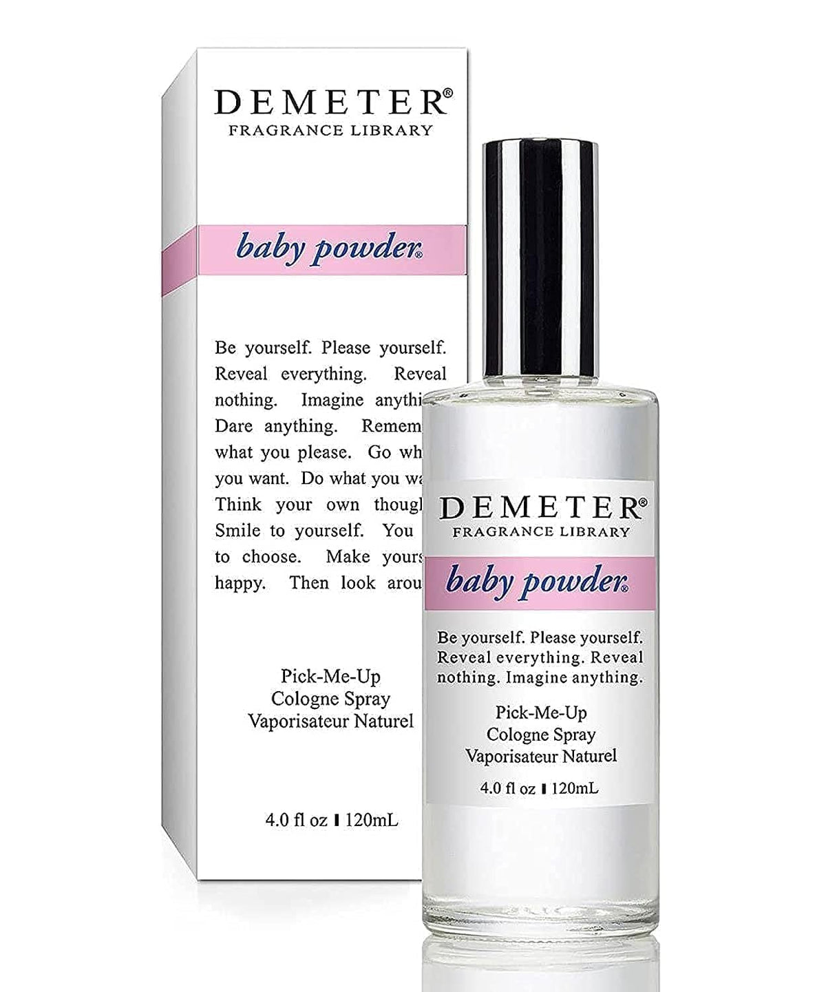 DEMETER front bottle showing label and clean design, ideal for everyday freshness