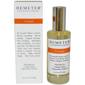 DEMETER bottle in a travel bag, showing portability and fresh scent convenience