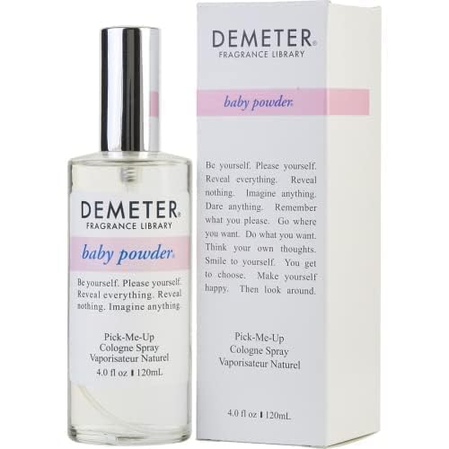 DEMETER spray action close-up demonstrating easy, controlled application and subtle scent