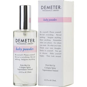 DEMETER spray action close-up demonstrating easy, controlled application and subtle scent
