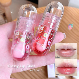 DENESTUP four tubes fanned to display peach, grape, strawberry, purple grape variety