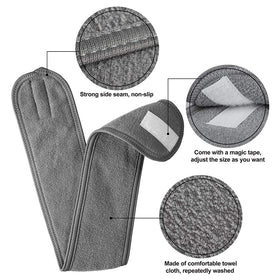 Denfany magic-tape fastening detail demonstrating adjustable secure fit