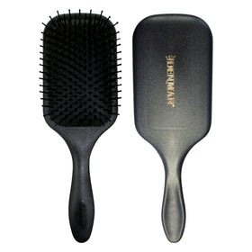 Denman paddle brush front view showing wide paddle for fast drying