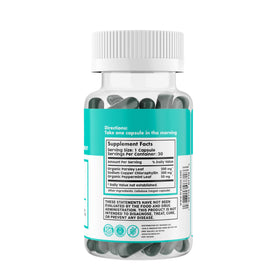 assorted botanicals used in DEOS arranged to emphasize plant-based formulation