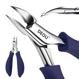 DEOU front view of clippers showing full tool and benefit of sturdy construction