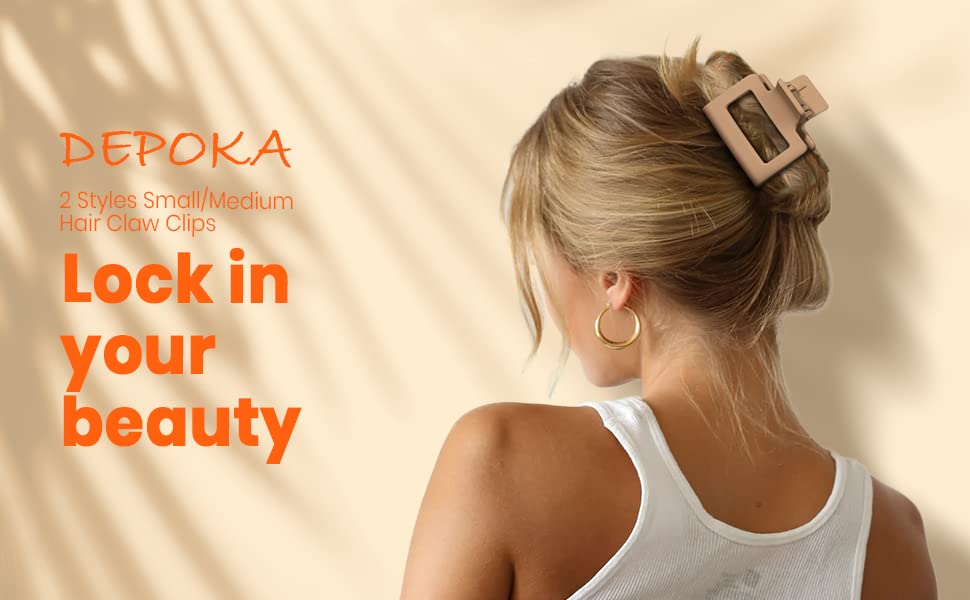 DEPOKA clips inside a purse illustrating portability and on-the-go styling