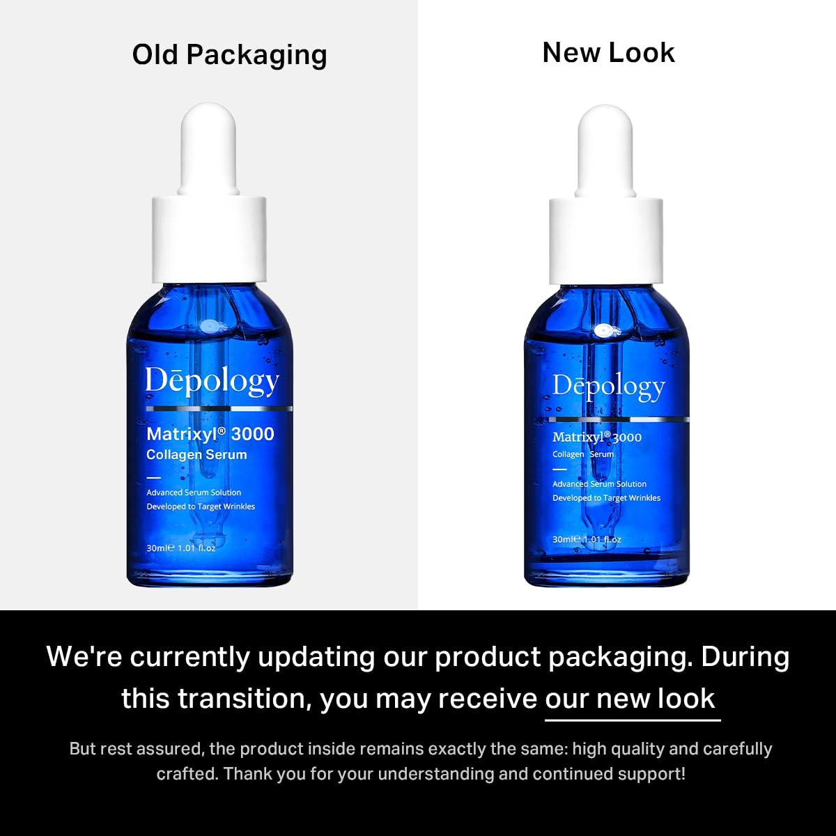 depology serum layered under moisturizer, brand enhances hydration and layering