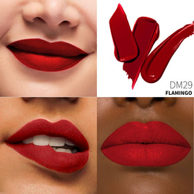 Depuplum applicator closeup with flocked tip for precise, clean lipstick application and control