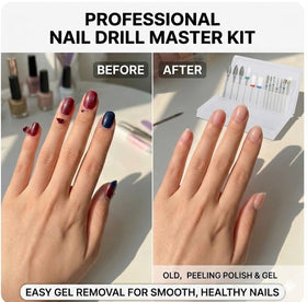 Depvko assorted cuticle bits arranged to show shapes for precise cleaning
