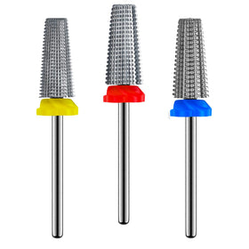 Depvko front packaging showing three purple carbide bits and benefits