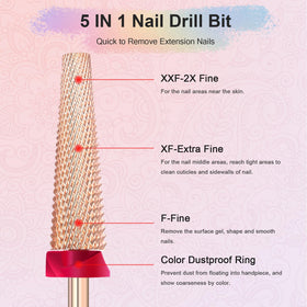 Depvko in-use during manicure demonstrating controlled removal and smooth results