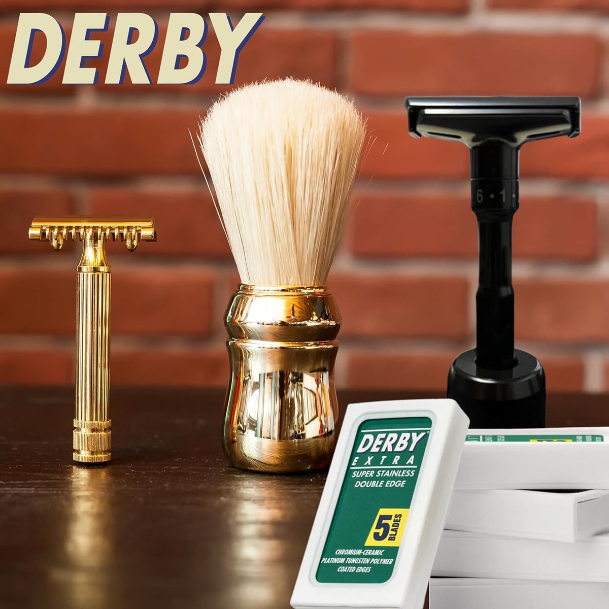Derby extra box next to common objects for scale to show the 100-count size