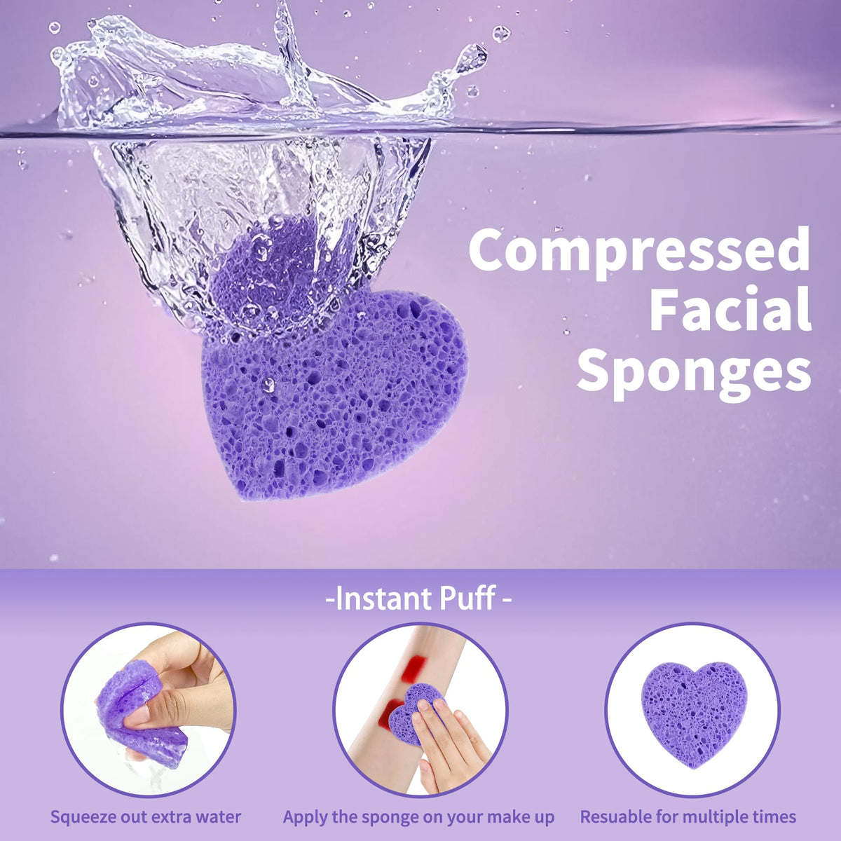 derloyo close-up of expanded sponge texture for gentle exfoliation benefit