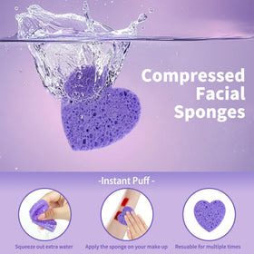 derloyo close-up of expanded sponge texture for gentle exfoliation benefit