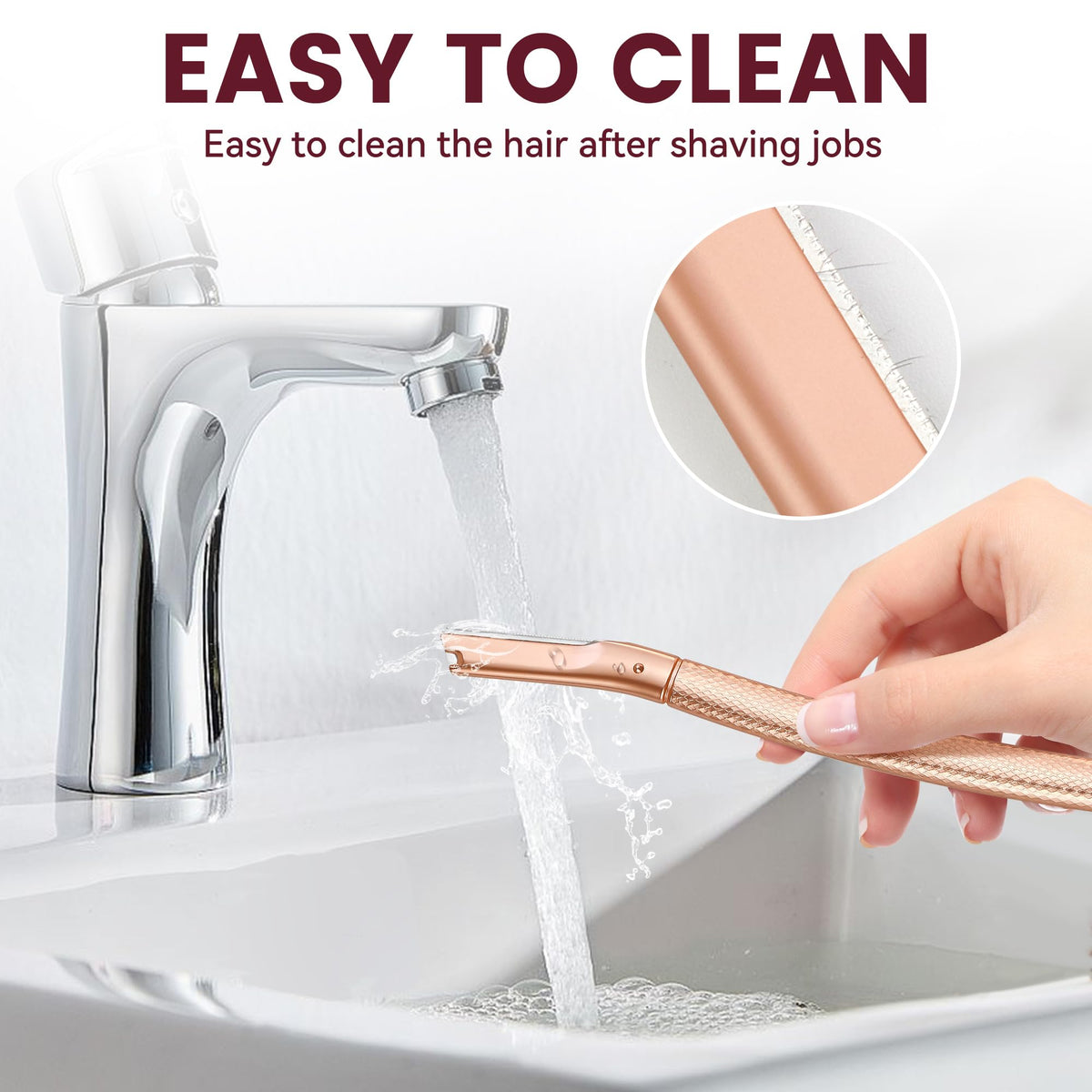 derloyo compact travel box open keeping razor and blades hygienic