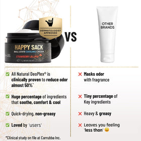 Derm Dude label close-up highlighting ingredient list and safety benefit