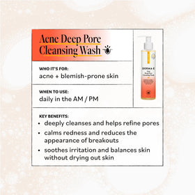 Derma E bottle held in hand to show 6 fl oz size and scale