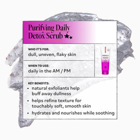 DERMA E in-use image demonstrating gentle facial massage benefit