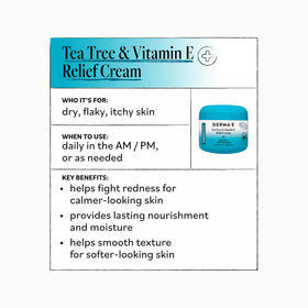 Derma E applying cream to hands demonstrating fast-absorbing soothing benefits