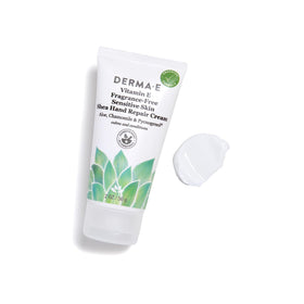 Derma E used on cuticles showing targeted care and softened nail edges benefit