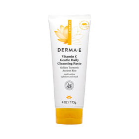Derma E front packaging showing Vitamin C paste and clear product benefit