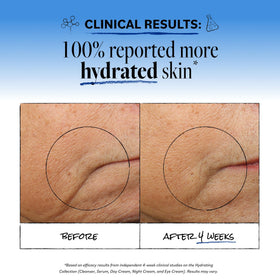 Derma E hyaluronic acid ingredient visual highlighting hydration support