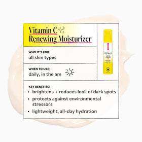 Derma E moisturizing cream texture close-up highlighting lightweight hydration