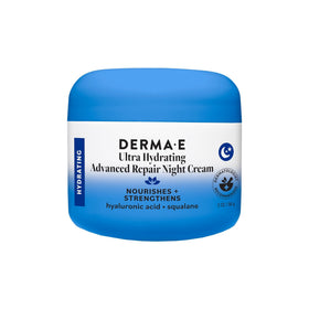 Derma E front jar showing product label and clean-beauty benefit
