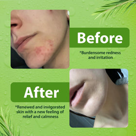 Derma-Nu next to gym bag for 8 oz travel-size convenience benefit