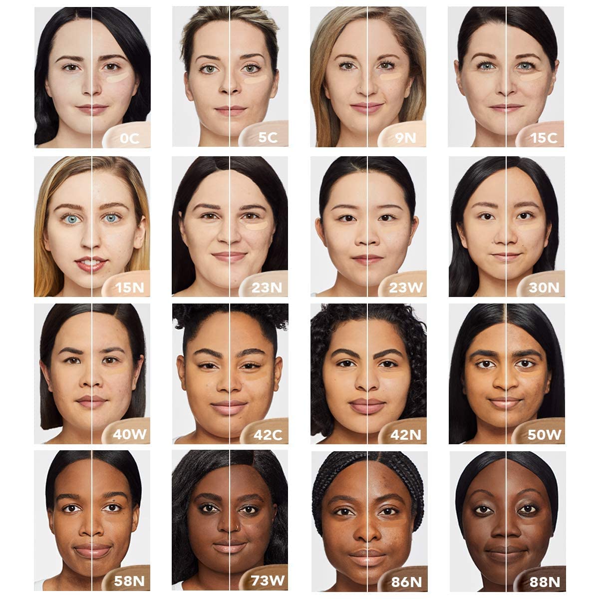 Dermablend shade 15N swatched on hand showing color match and opacity benefit