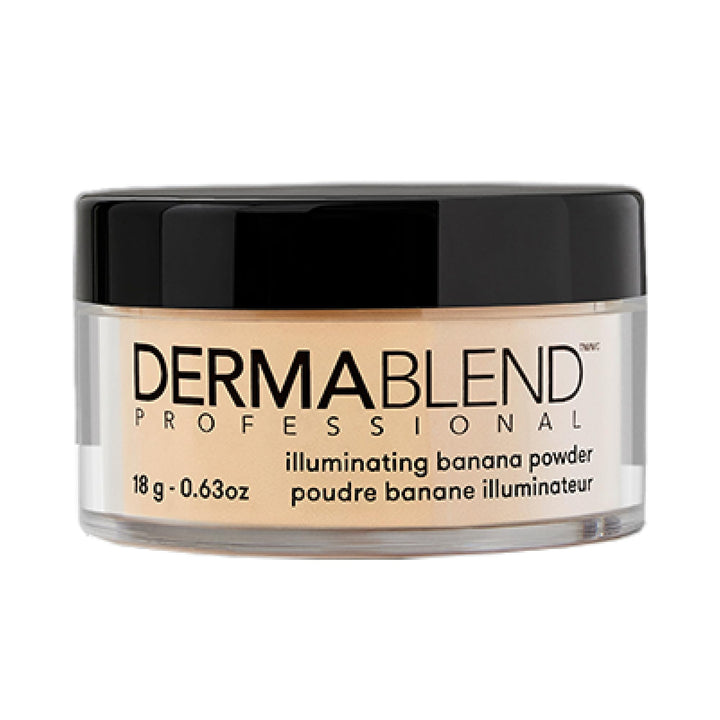 Dermablend front packaging jar showing product branding and benefit
