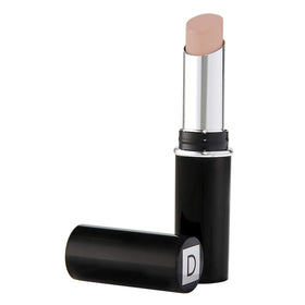 Dermablend Quick Fix stick front view showing compact travel-ready design and coverage benefits