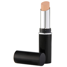 Dermablend concealer stick front view showing compact design and precise tip benefit portability
