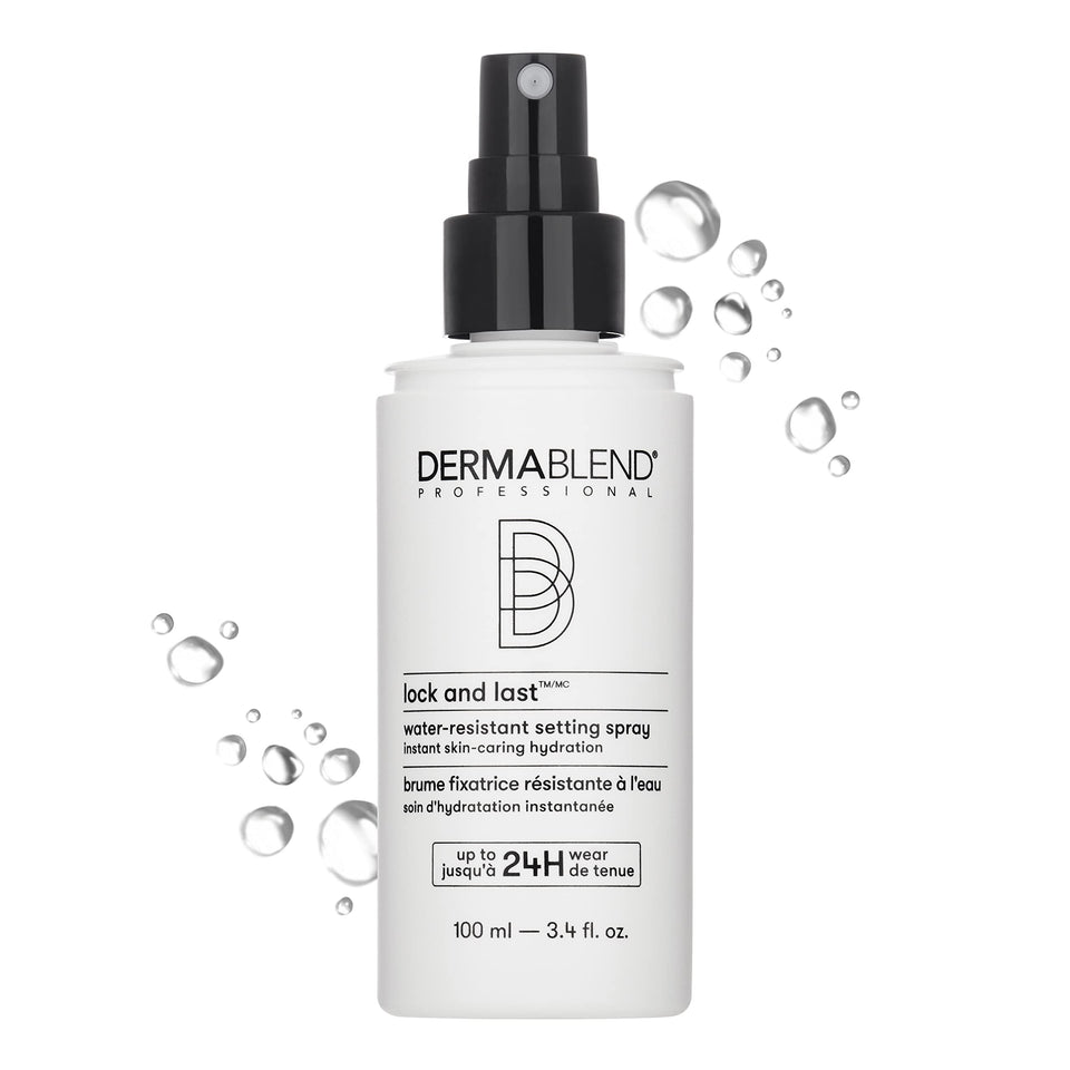 Dermablend bottle front packaging showing product branding and size for easy recognition