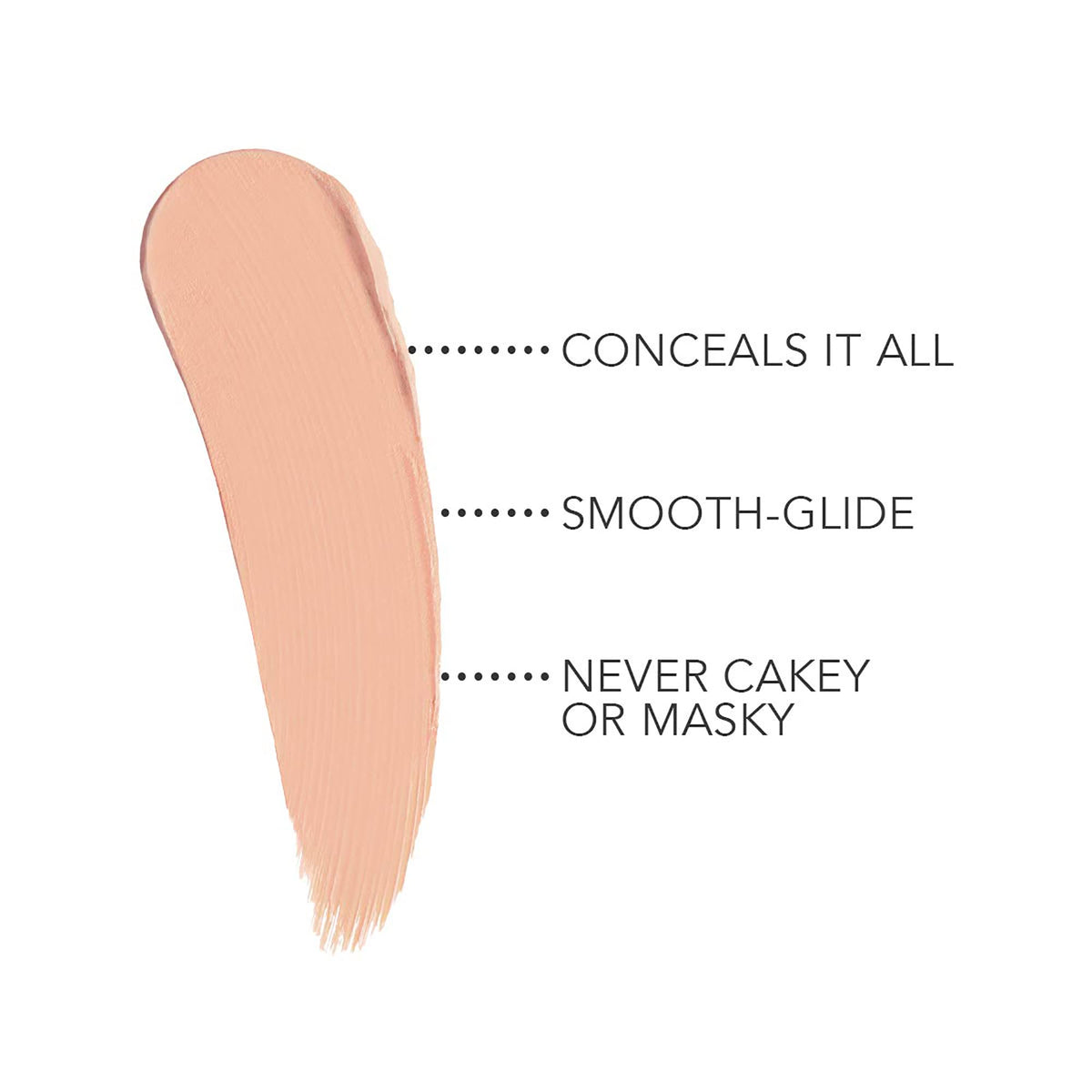 Dermablend concealer stick closed cap side profile showing portable convenience