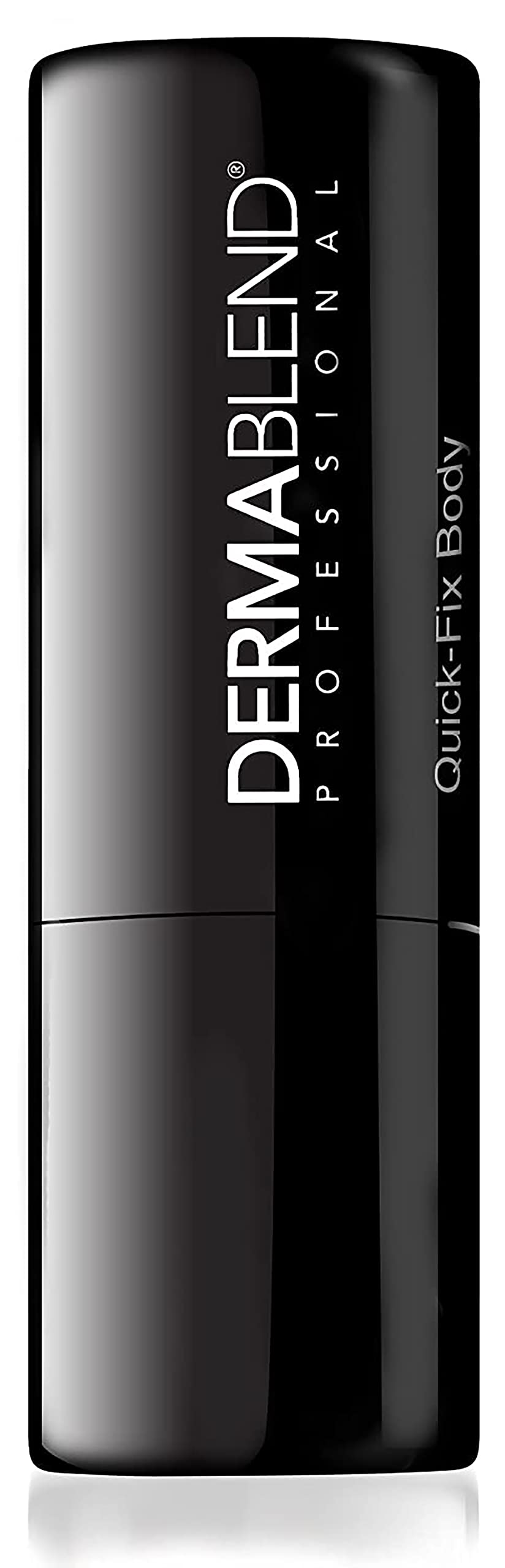 Dermablend stick used at beach showing water-resistant coverage benefit