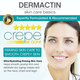 Dermactin packaging detail emphasizing quality jar and easy access benefit