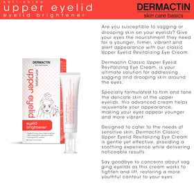 Dermactin jar open to show cream texture and gentle application
