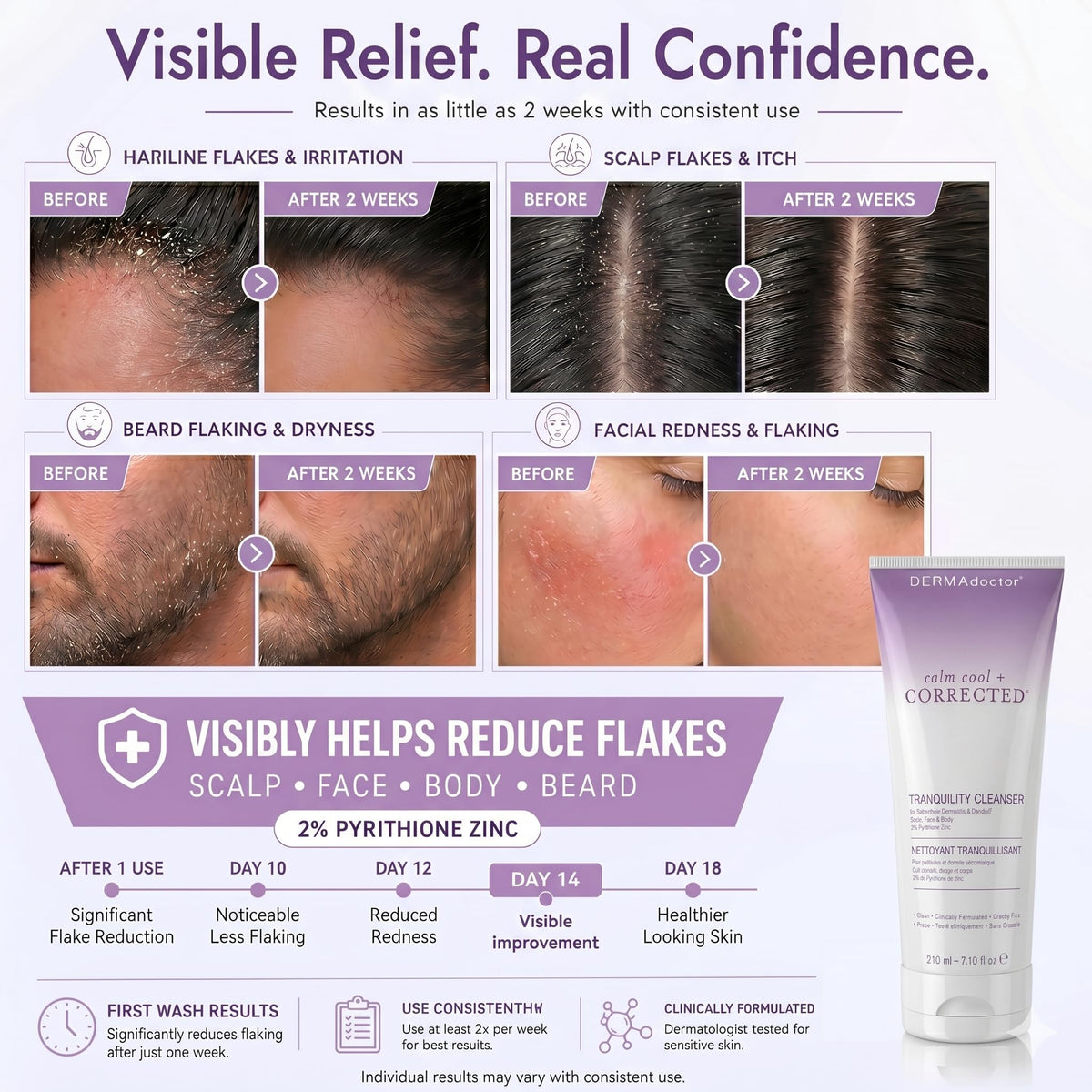 DERMAdoctor milky cleanser texture close-up demonstrating gentle foam