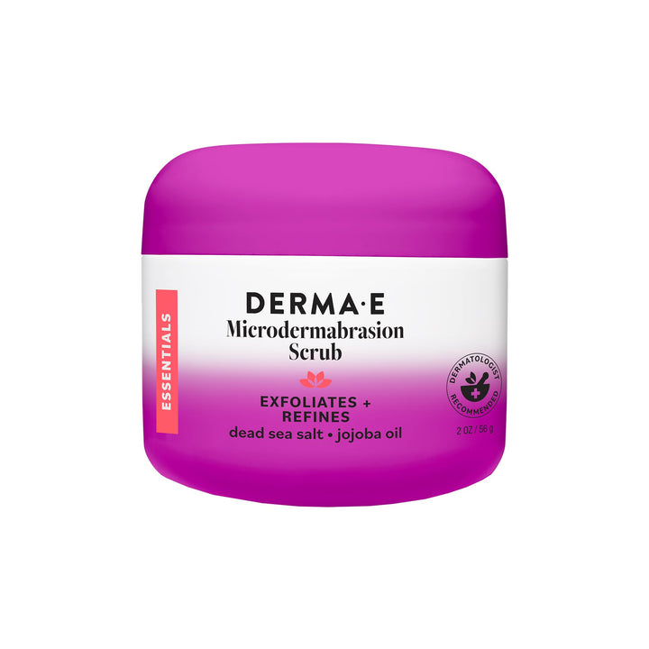 Derma E front packaging showing label and 2 oz size for clear identification and benefit