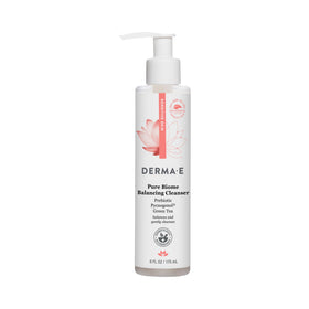 Derma E front bottle showing clean label and benefits