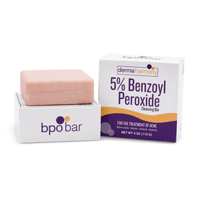 Dermaharmony close-up of bar texture highlighting gentle plant-based formula benefits