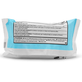 Dermaharmony ingredient label closeup showing zinc pyrithione and clean formula