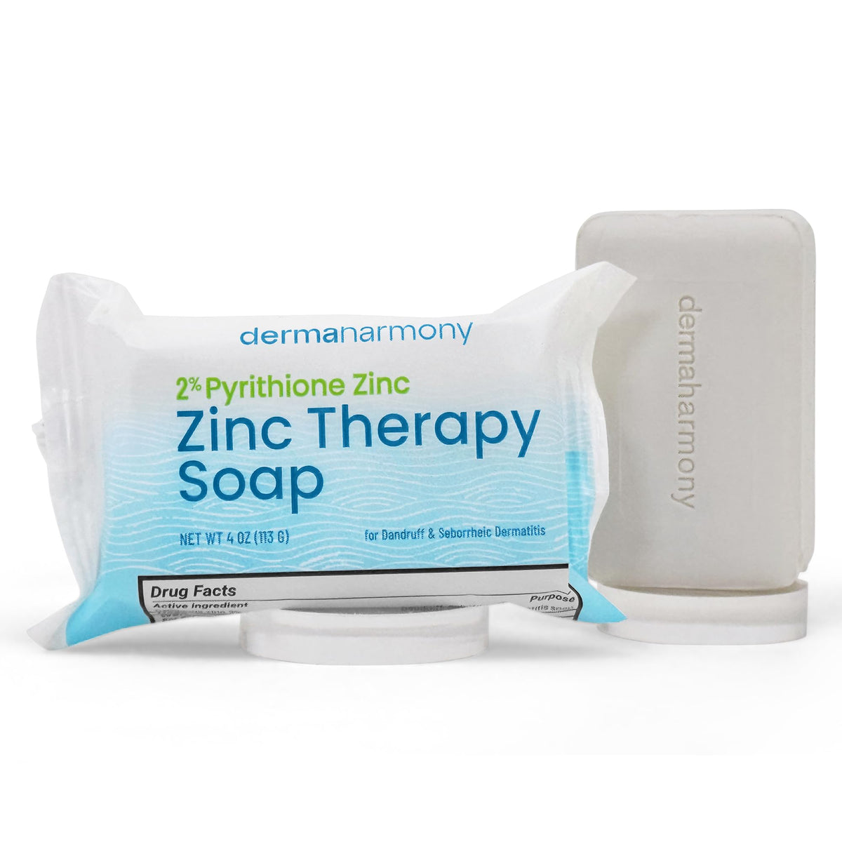 Dermaharmony lather on hands demonstrating effective cleansing and quick foaming