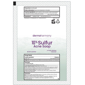 Dermaharmony individually packaged bars stacked conveying freshness and storage benefit