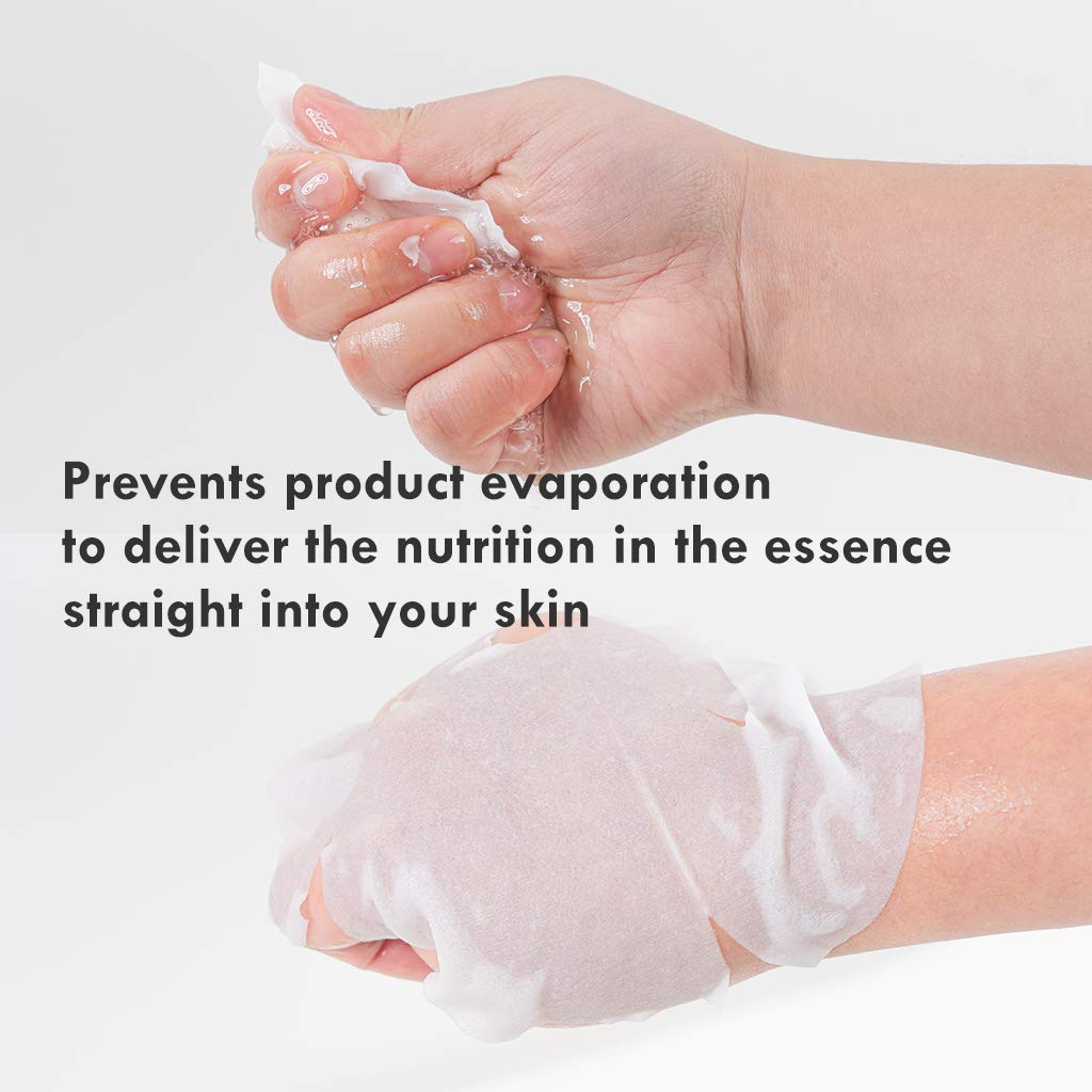 DERMAL mask in hand to show scale and single-use portability benefit