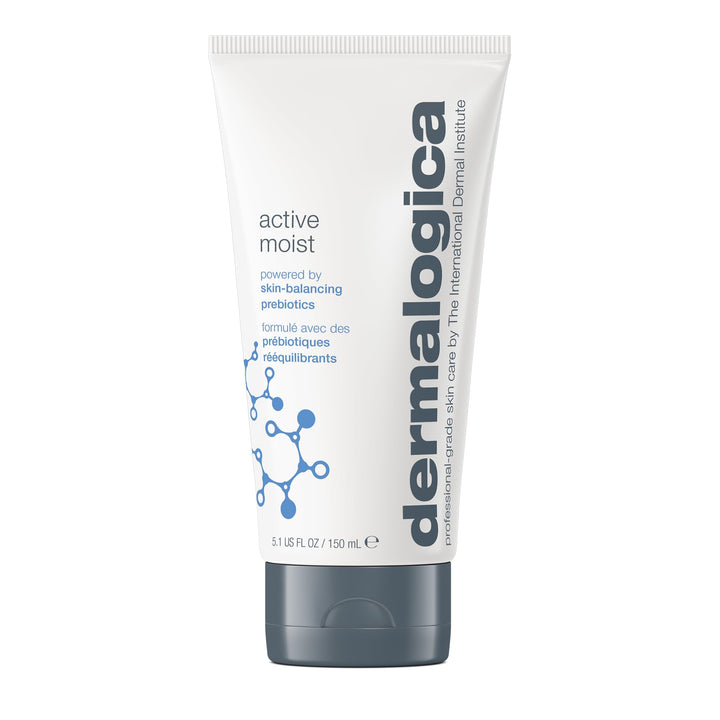 Dermalogica front packaging showing bottle and branding, clean hydration