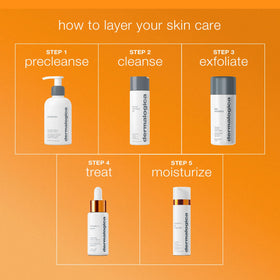 Dermalogica subtle before and after skin glow demonstrating luminous result